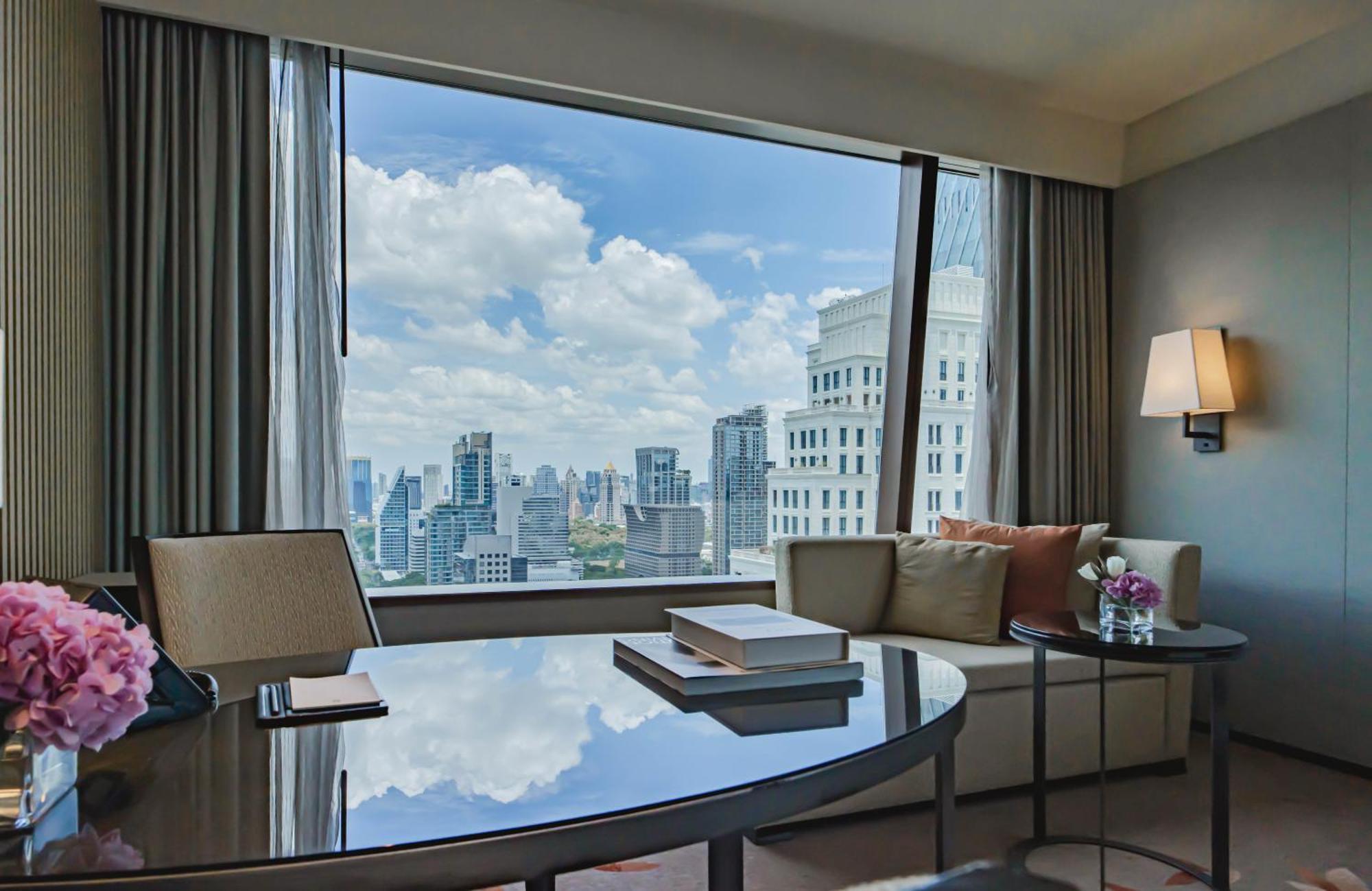 The Okura Prestige Bangkok Banguecoque Exterior foto A suite at the hotel